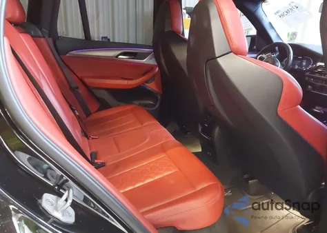 2021 BMW X3 M z USA, uszkodzony, nr VIN 5YMTS0C05M9E96329